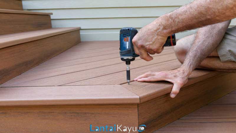 biaya pemasangan lantai kayu outdoor