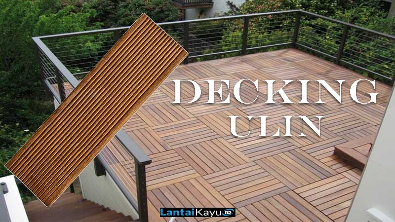 rekomendasi decking kayu ulin untuk rooftop minimalis