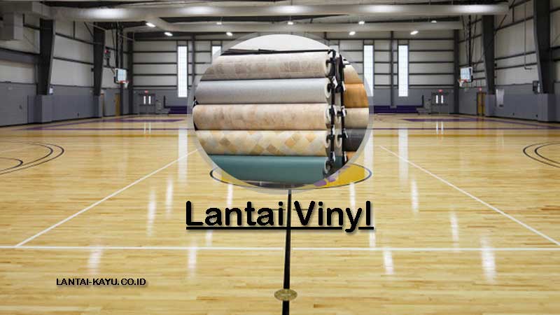 lantai vinyl lapangan basket