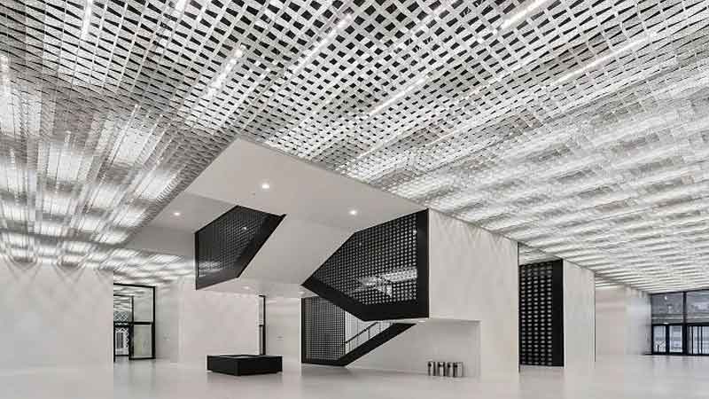 type of metal ceiling minimalist